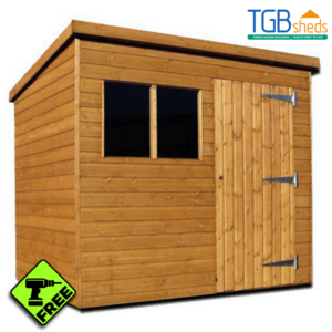 TGB Bentley Supreme Pent Shed with Free Installation