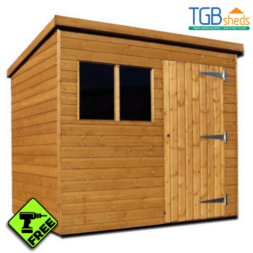 Featured image for “TGB Bentley Pent Shed (Storm-Braced) *FREE ASSEMBLY*”
