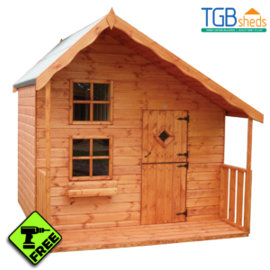 TGB Candy Cabin Playhouse with Free Assembly