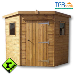 TGB Corner Shed with Free Assembly