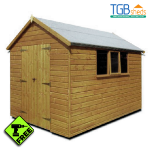 TGB Heavy Duty Apex Shed with Free Assembly