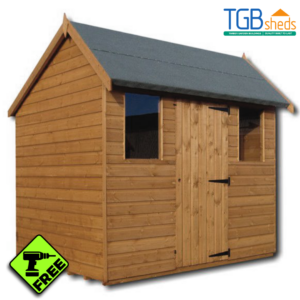 TGB Hipex Apex Shed with Free Assembly