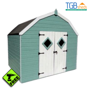 TGB Mini-Barn Playhouse with Free Assembly