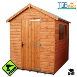 TGB Rhino Apex Shed with Free Installation