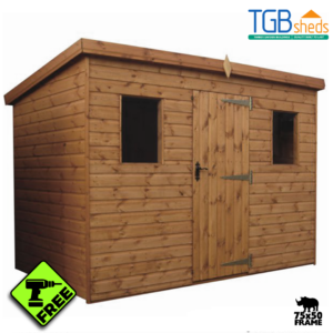 TGB Rhino Pent Shed with Free Assembly