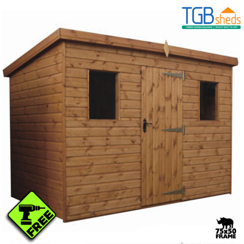 Featured image for “TGB Rhino Pent Shed *FREE ASSEMBLY*”