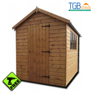 TGB Superior Apex Shed with Free Assembly