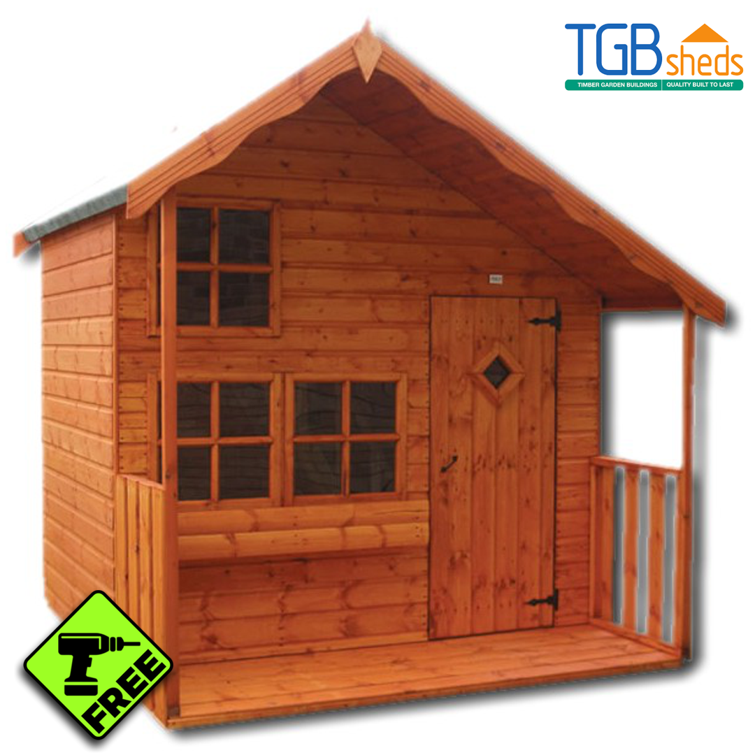 Featured image for “TGB Wilton Lodge Playhouse *FREE ASSEMBLY*”
