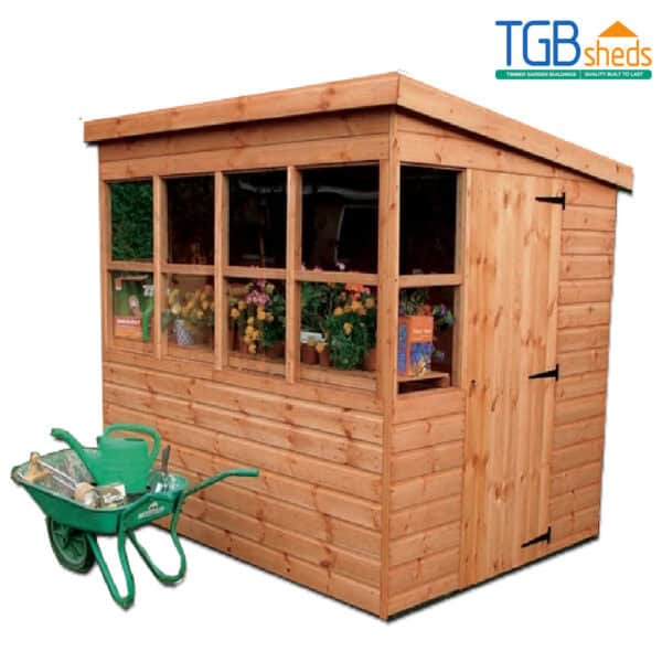 TGB Sunflower Potting Shed Pent
