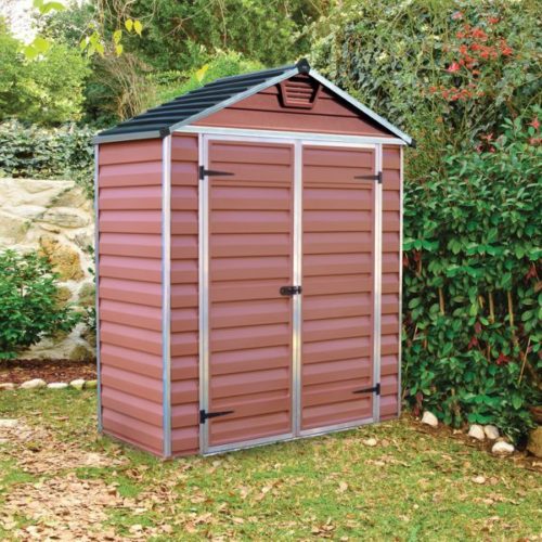 Featured image for “Palram Canopia® | SkyLight™ Apex Shed 6x3 (Amber)”