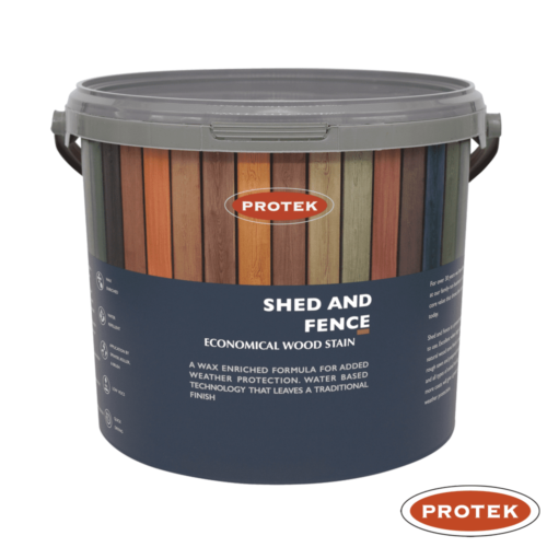 Featured image for “Protek Shed & FENCE Paint 5-Litre”