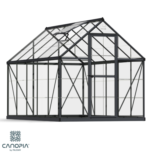 Featured image for “Palram Canopia®| 6x10 Harmony™ Greenhouse (Grey)”