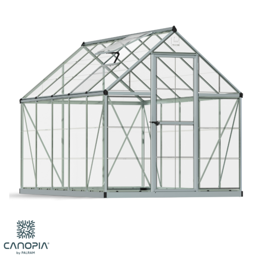 Featured image for “Palram Canopia®| 6x10 Harmony™ Greenhouse (Silver)”