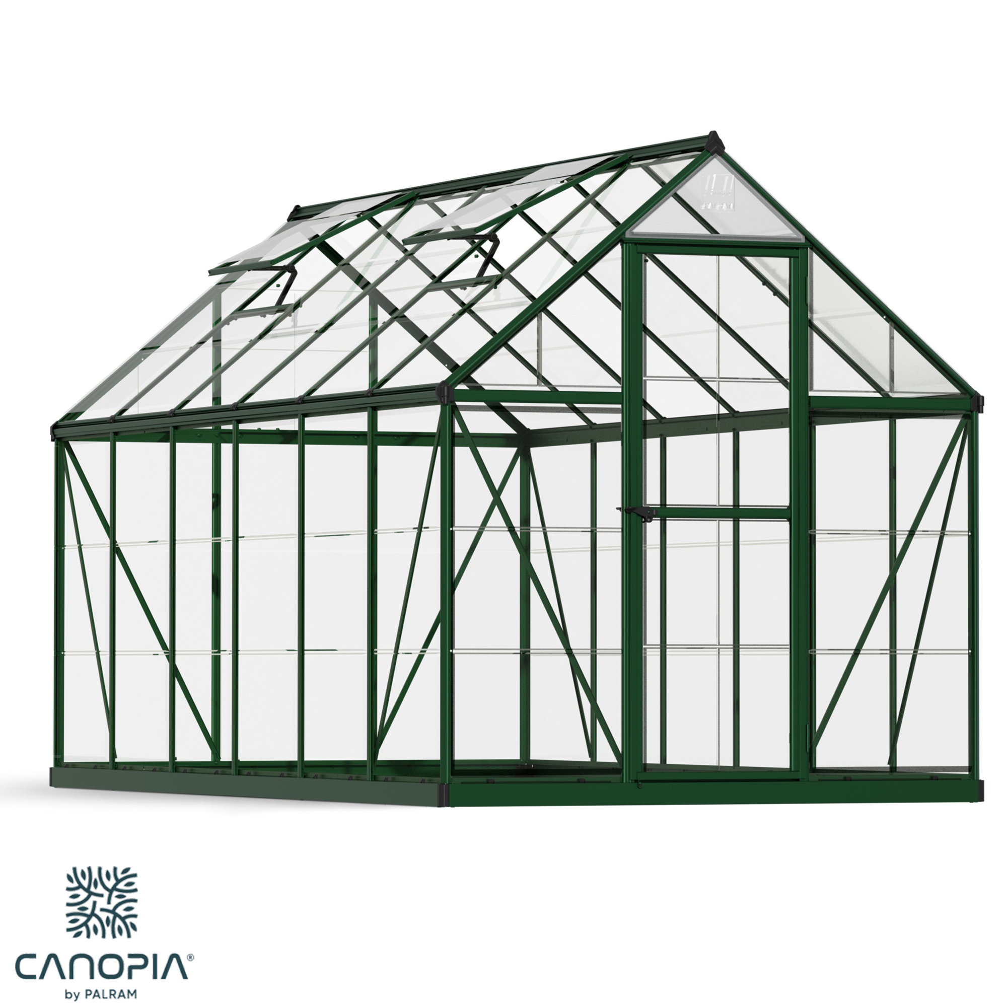 Featured image for “Palram Canopia®| 6x12 Harmony™ Greenhouse (Green)”