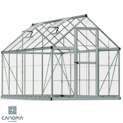 Featured image for “Palram Canopia®| 6x12 Harmony™ Greenhouse (Silver)”