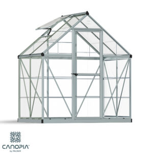Palram Canopia®| 6x4 Harmony™ Greenhouse (Silver)