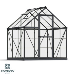 Palram Canopia®| 6x6 Harmony™ Greenhouse (Grey)
