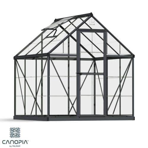 Featured image for “Palram Canopia®| 6x6 Harmony™ Greenhouse (Grey)”