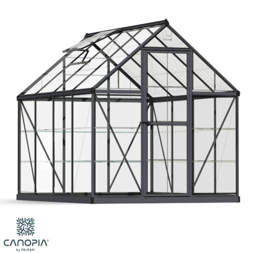 Featured image for “Palram Canopia®| 6x8 Harmony™ Greenhouse (Grey)”