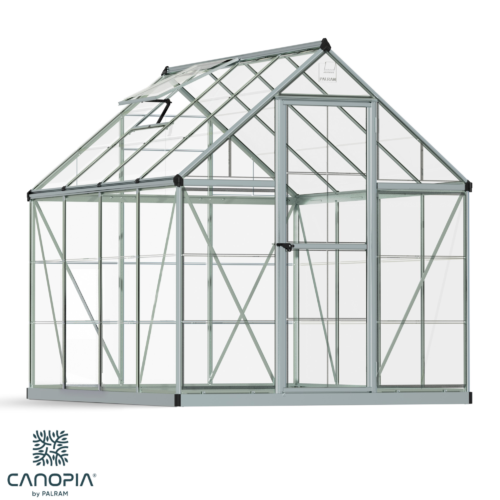 Featured image for “Palram Canopia®| 6x8 Harmony™ Greenhouse (Silver)”