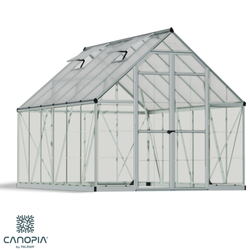 Featured image for “Palram Canopia®| 8x12 Balance™ Greenhouse (Silver) Extended”