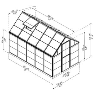 Palram_Greenhouses_Harmony_6x10_Dimensions