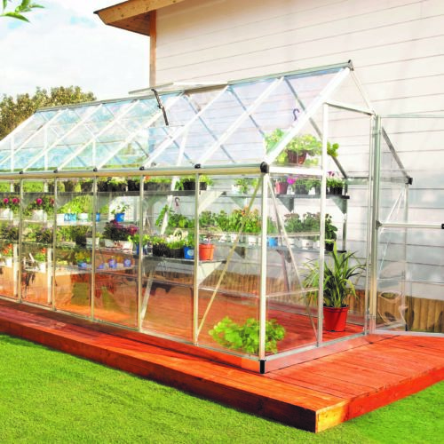Featured image for “Palram Canopia®| 6x14 Harmony™ Greenhouse (Silver)”
