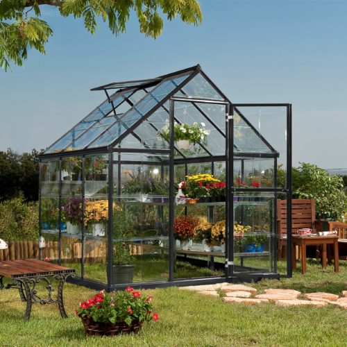 Featured image for “Palram Canopia®| 6x6 Harmony™ Greenhouse (Grey)”