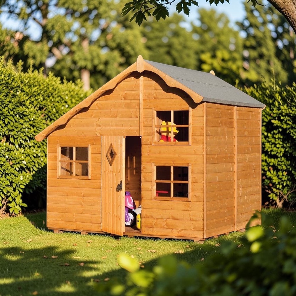 Featured image for “Playaway Swiss Cottage Playhouse 8x6”