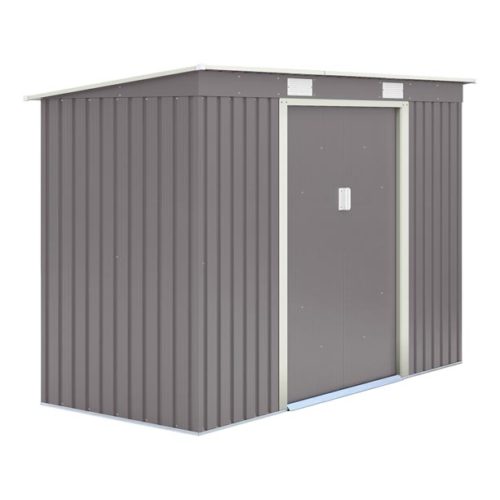 Featured image for “RGP | Trentvale™ Pent Shed 8x4 (Light Grey)”