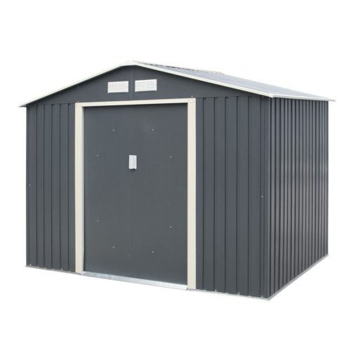 Featured image for “RGP | Trentvale™ Apex Shed 8x6 (Dark Grey)”