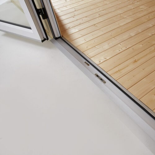 Power Log Cabin uPVC Door Threshold