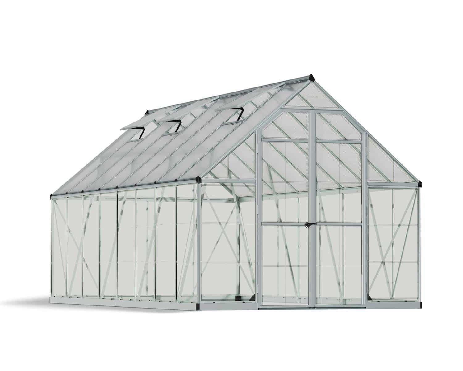 Featured image for “Palram Canopia®| 8x16 Balance™ Greenhouse (Silver)”