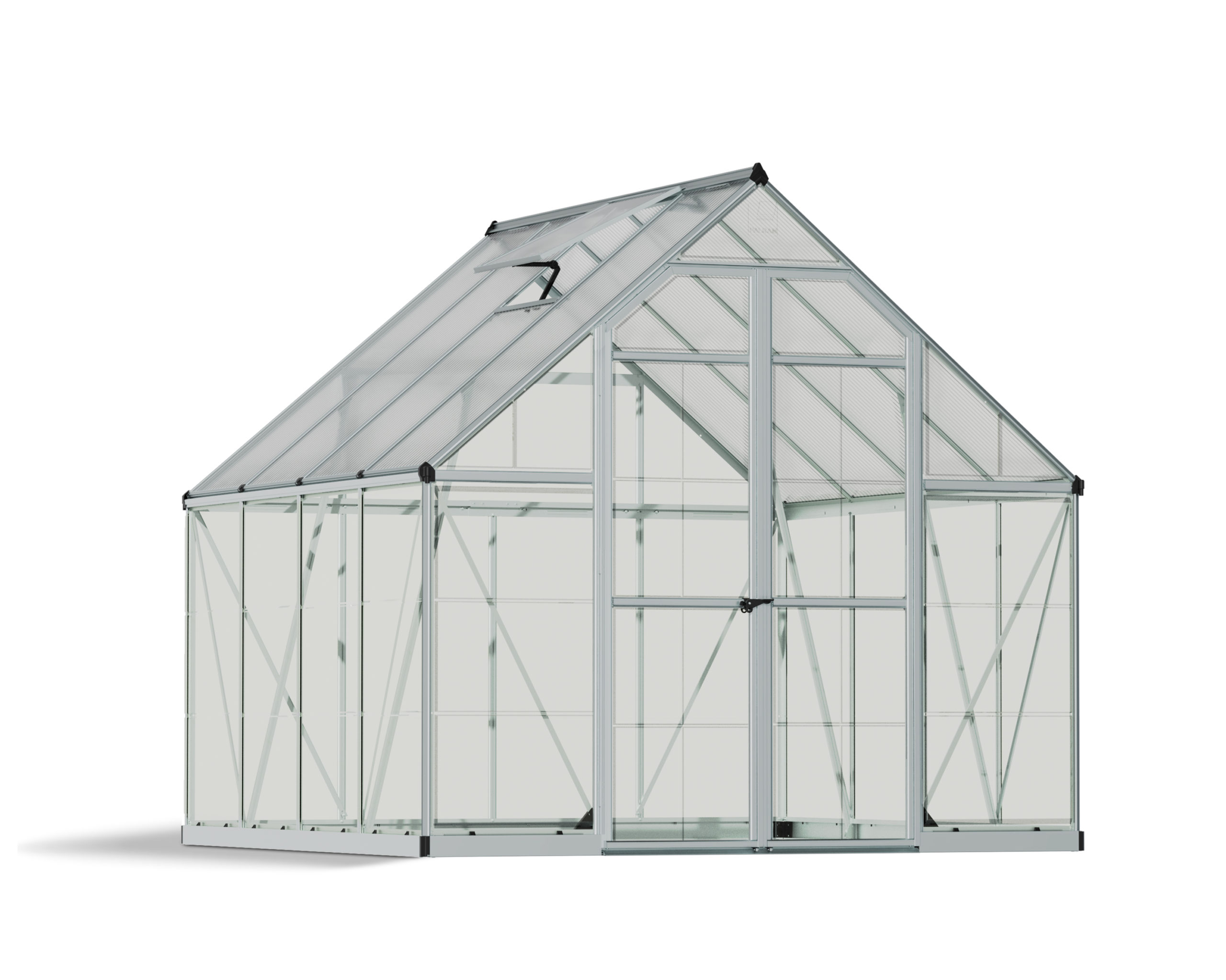 Featured image for “Palram Canopia®| 8x8 Balance™ Greenhouse (Silver)”