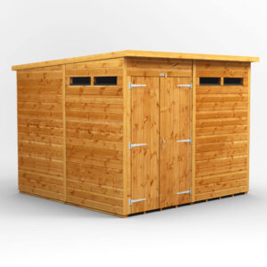 Power Pent Security Shed 8x8