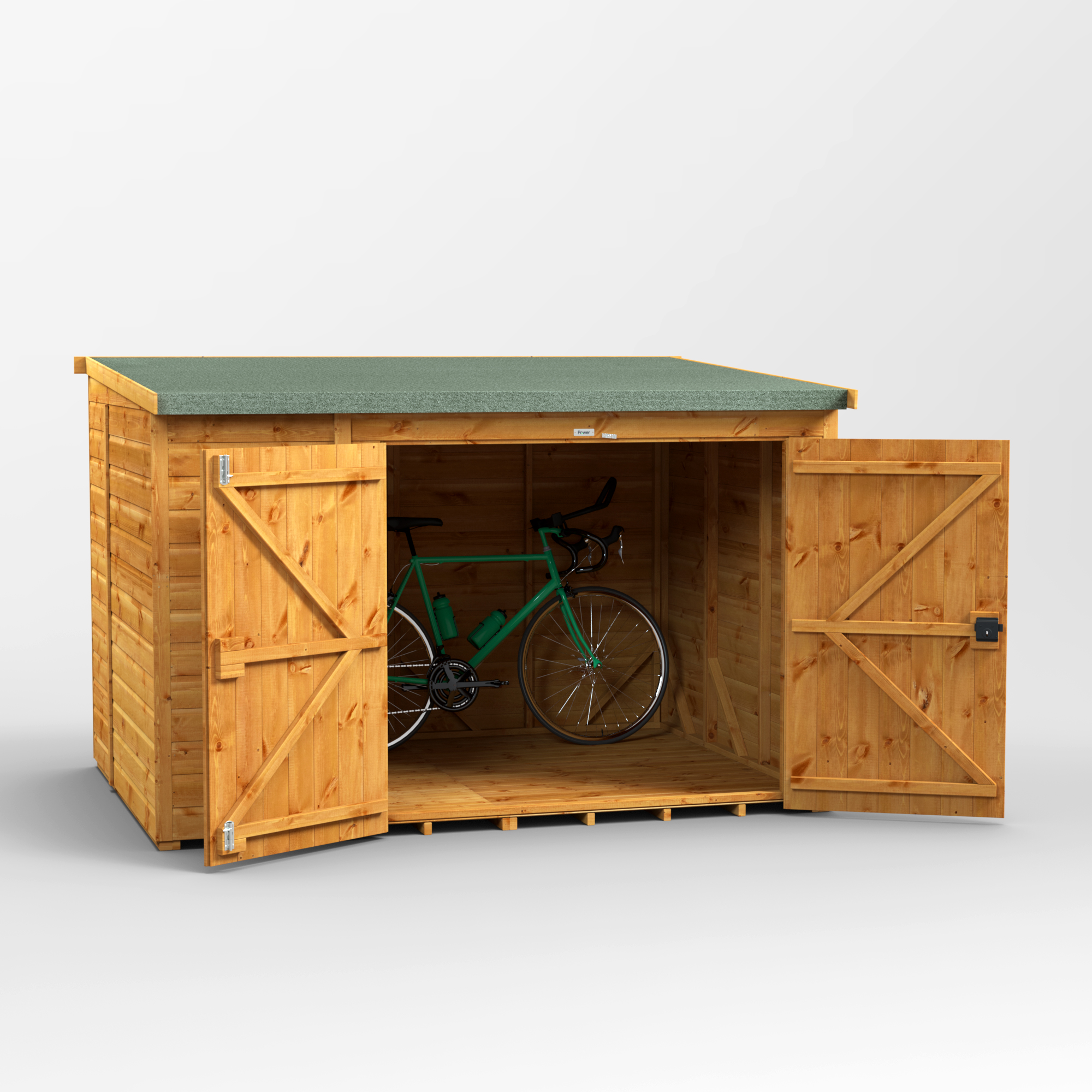 Featured image for “POWER Pent Bike Shed®”