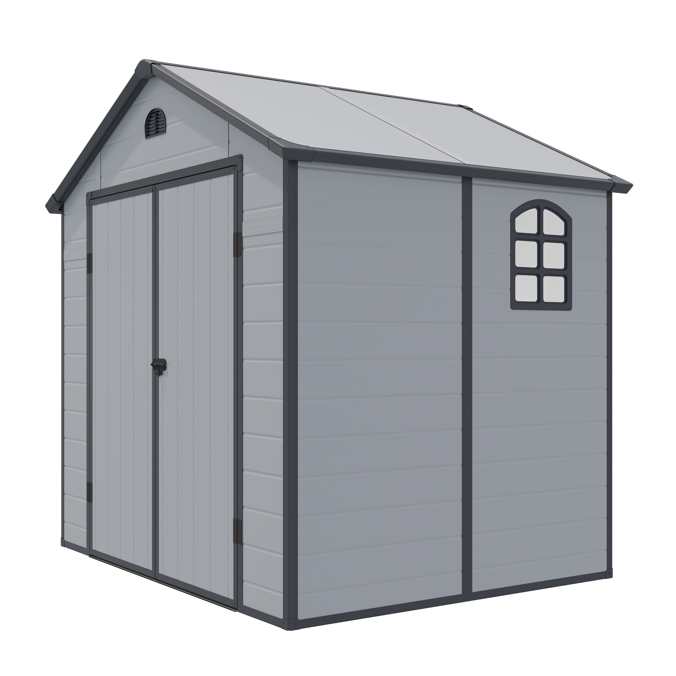 Featured image for “RGP | Airevale™ Apex Shed 8x6 (Light Grey)”