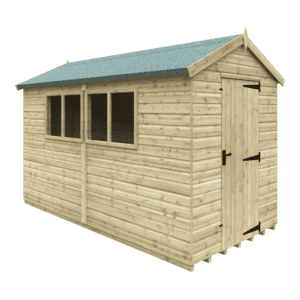 Bison Tanalised Apex Shed 12x6