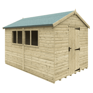 Bison Apex Shed 12x8 Tanalised