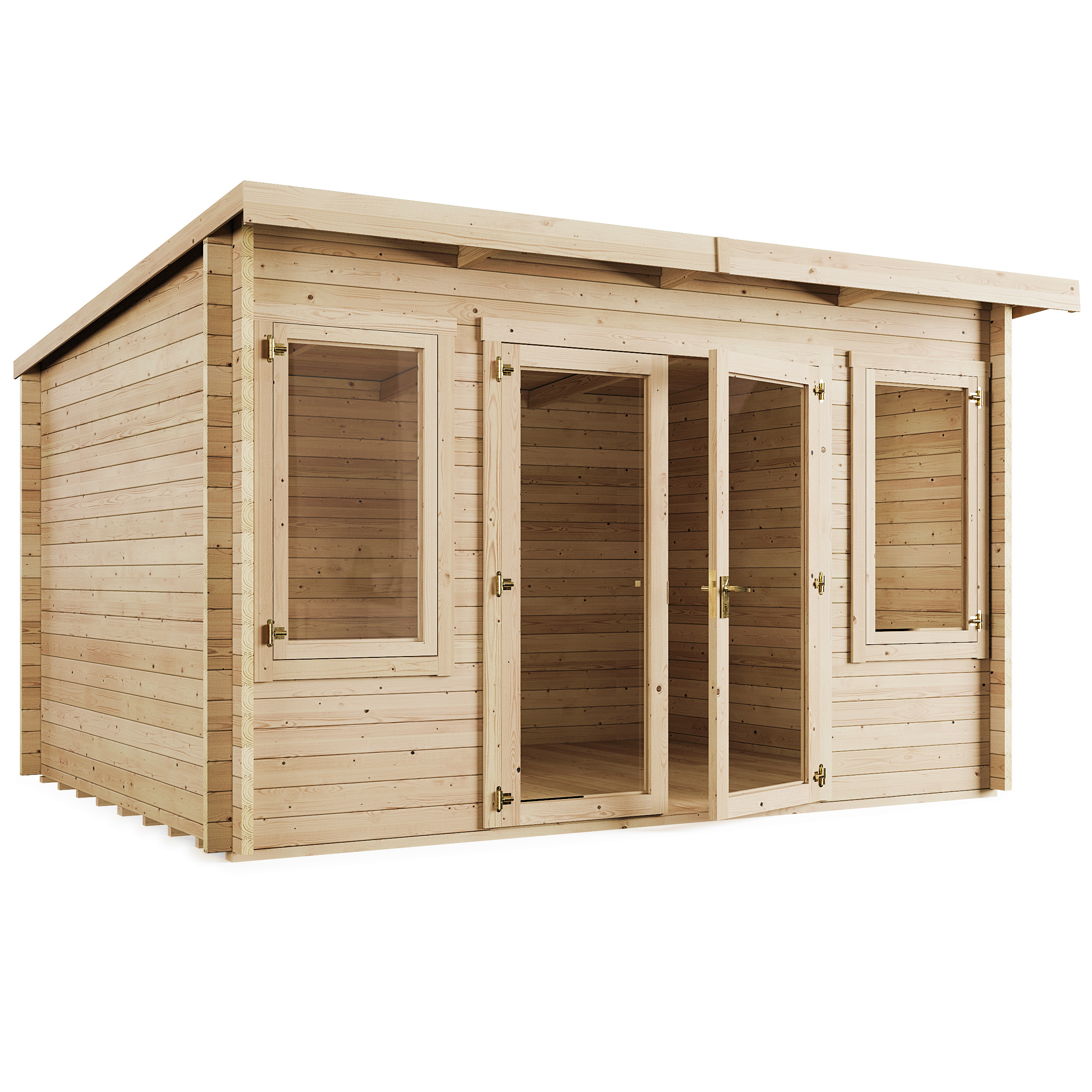 Featured image for “ASHLEY | Pent Log Cabin”