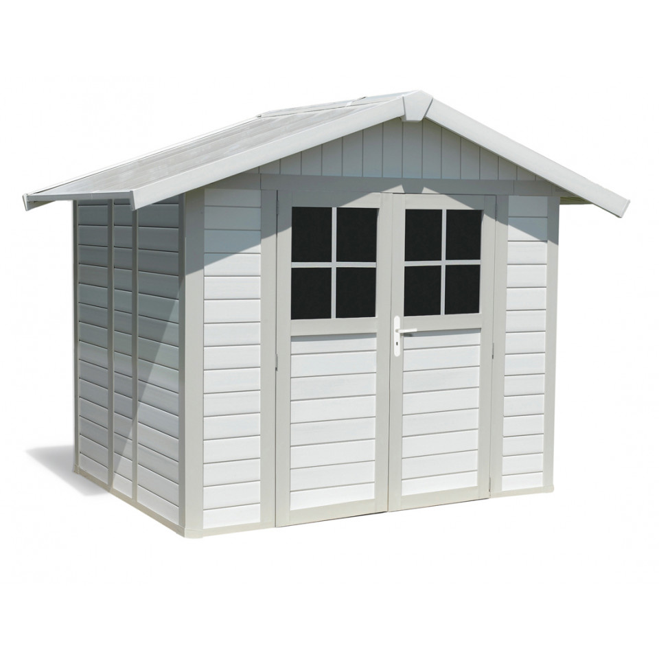 Featured image for “Grosfillex® DECO-4.9 Plastic PVC Shed”