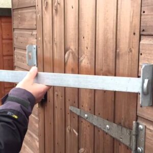 Video Thumbnail: A1 ShedBAR - How to protect your shed with a door security bar