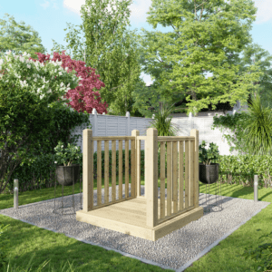 Power Decking Kits Three Handrails