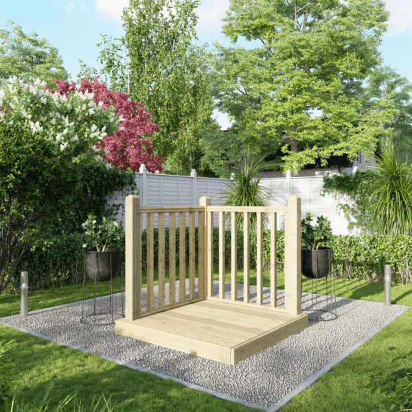 Power Decking Kits Two Handrails