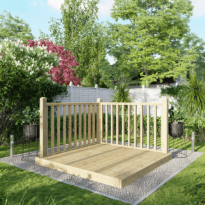 Power Decking Kits Two Handrails