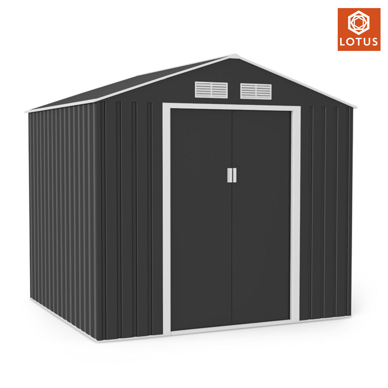 LOTUS Orion Apex Metal Shed™ A1 Sheds