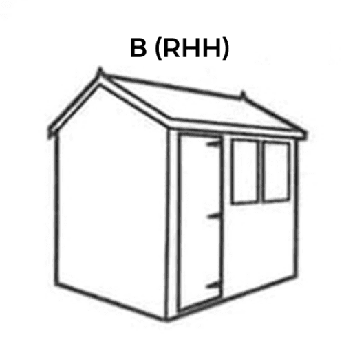 TGB Apex Shed Sketch - B (RHH)