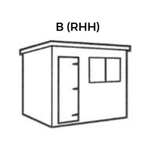 TGB Pent Layout Sketch - B (RHH)