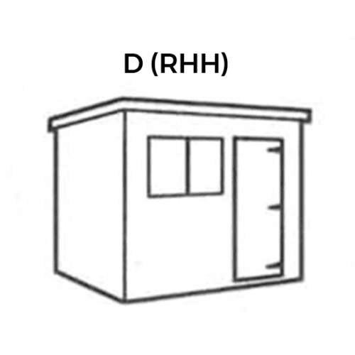 TGB Pent Layout Sketch - D (RHH)