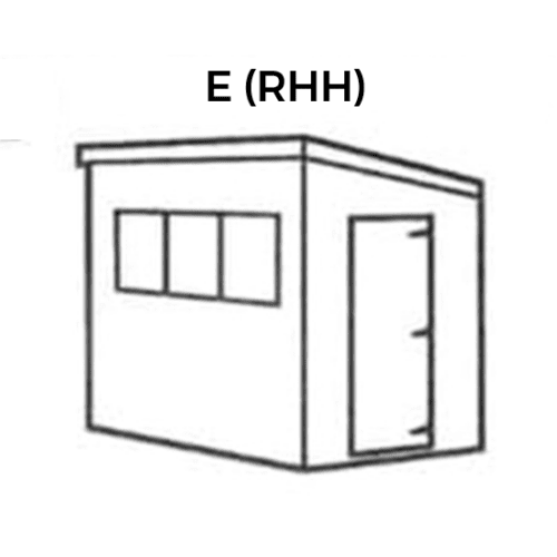 TGB Pent Layout Sketch - E (RHH)